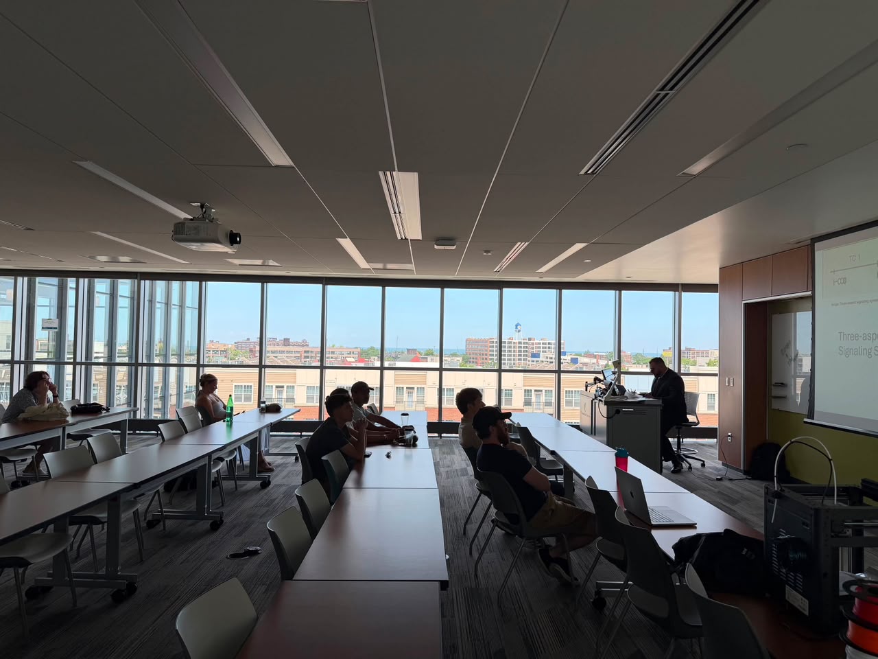CBTC presentation at Cleveland State University photo 1