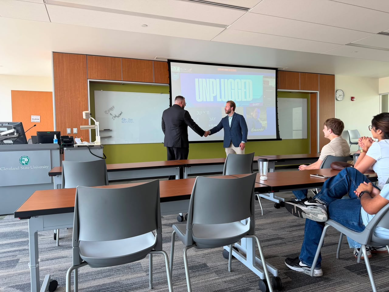 CBTC presentation at Cleveland State University photo 2
