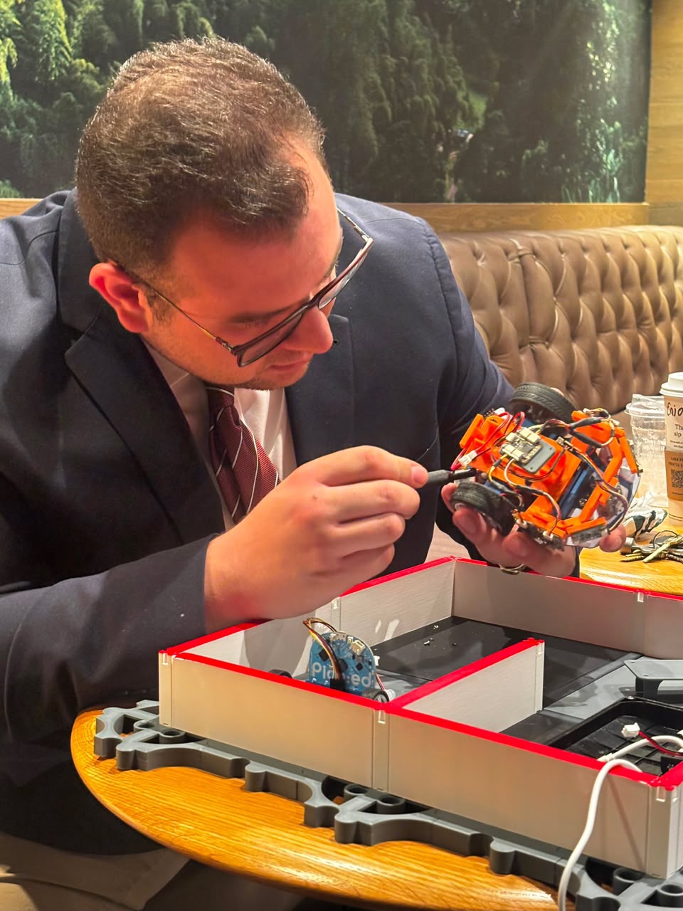 Micromouse robotics development photo 3
