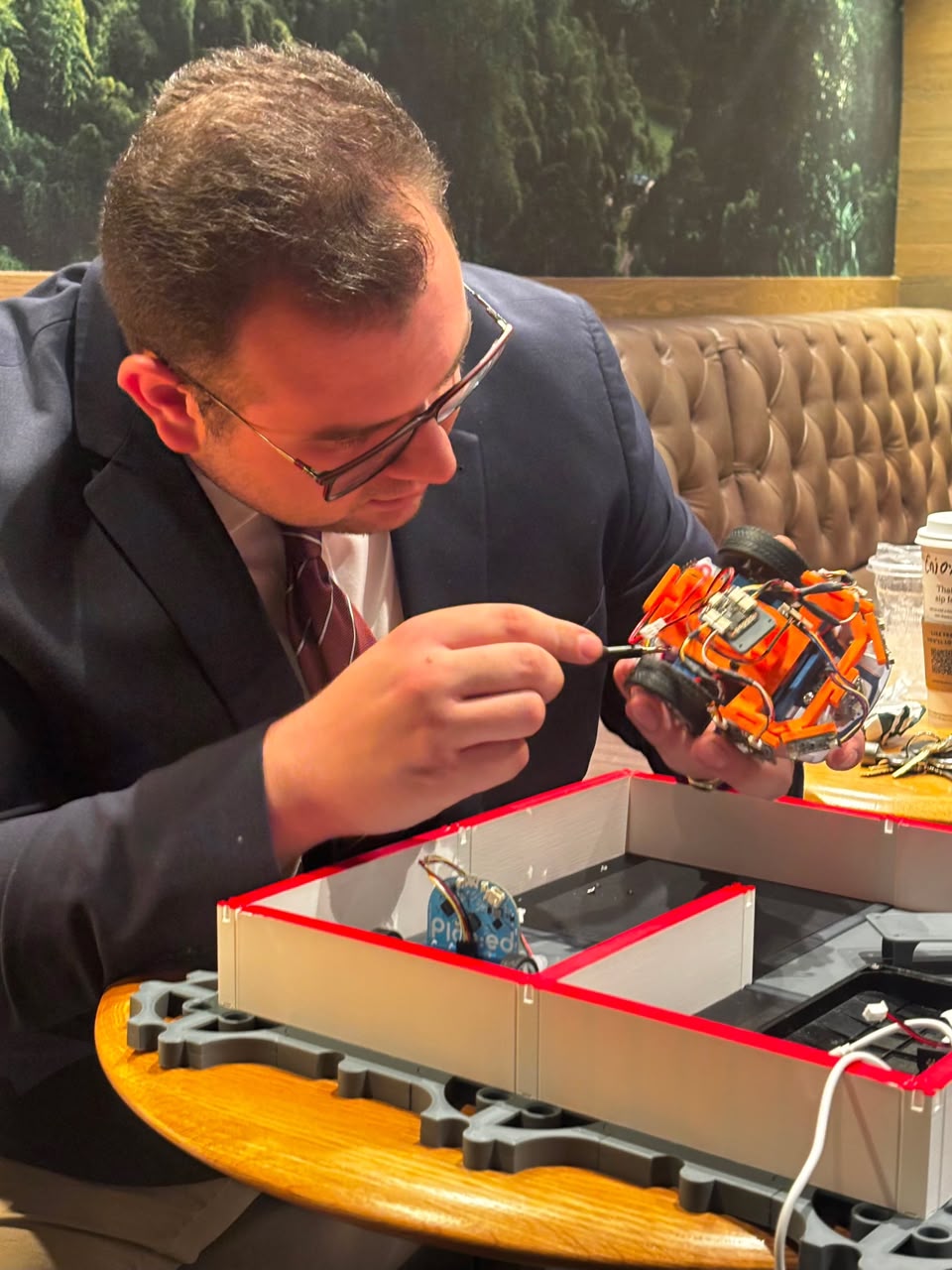 Micromouse robotics development photo 5