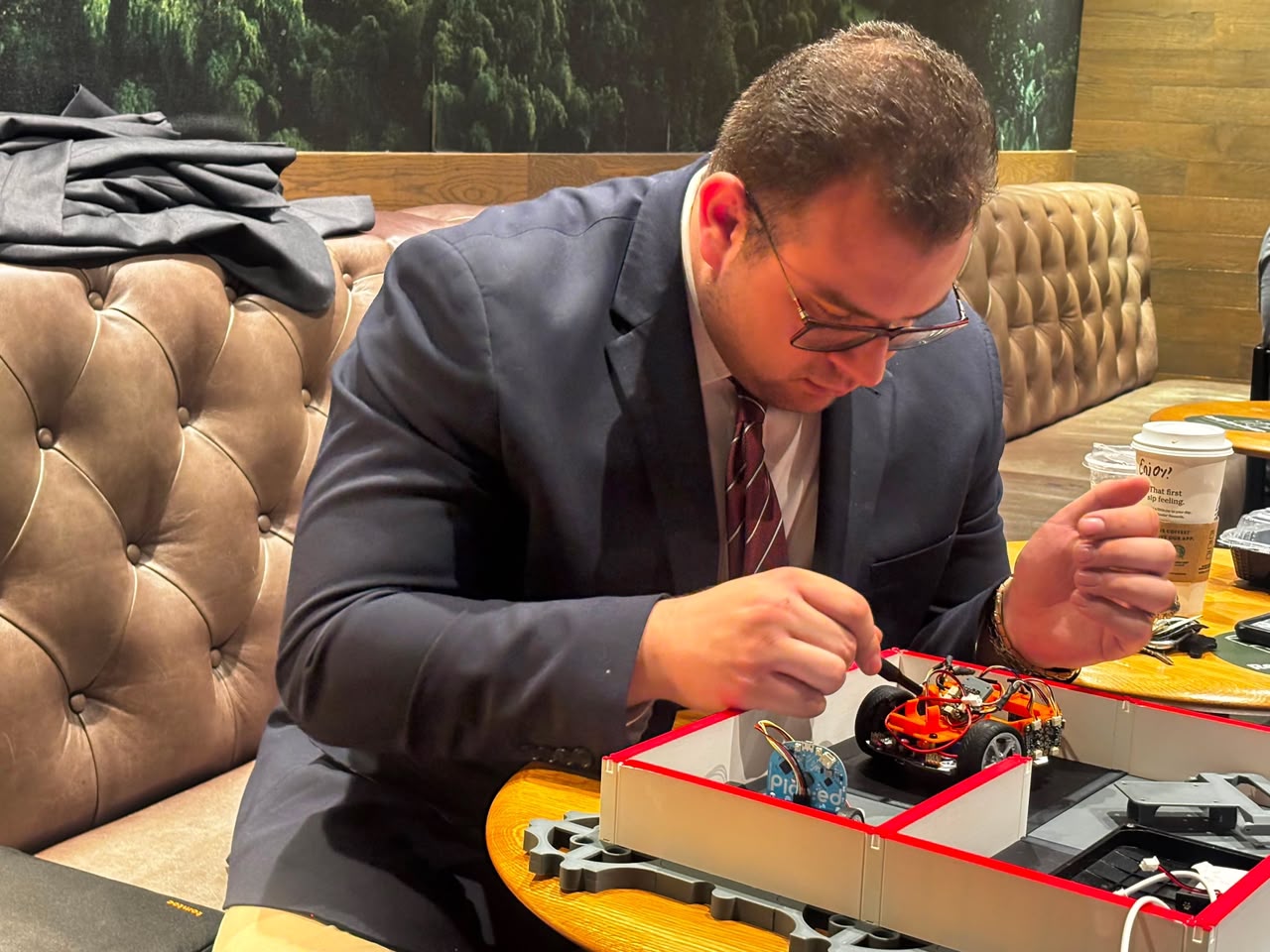 Micromouse robotics development photo 9